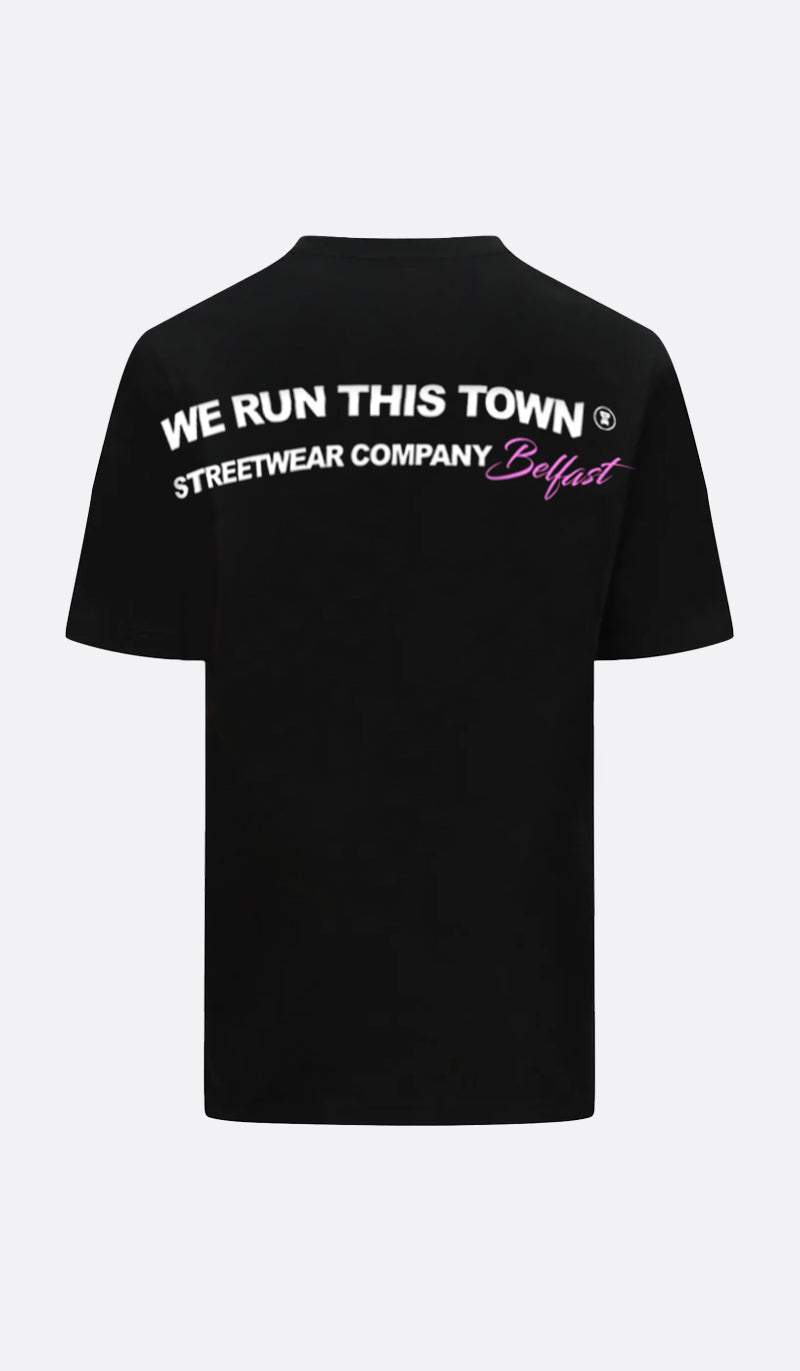 DJK We Run This Town Oversized T-Shirt